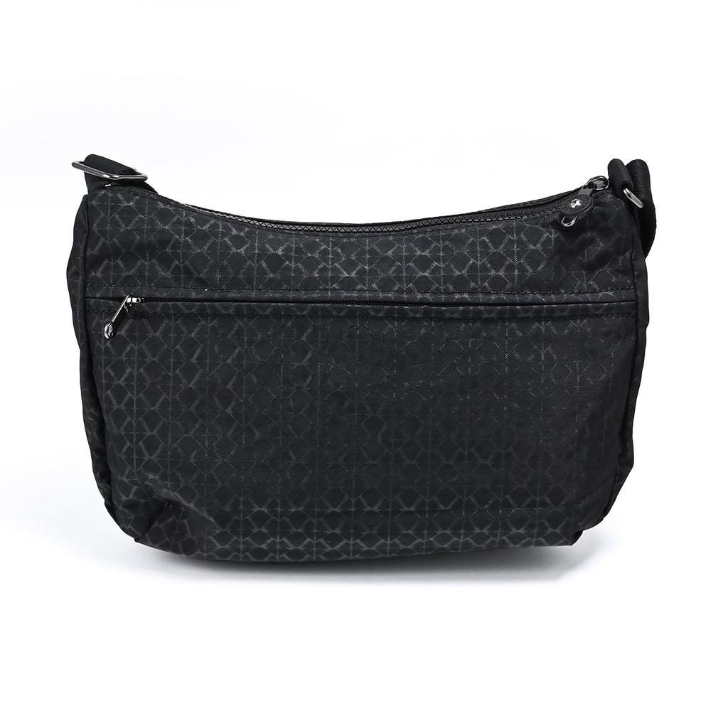 Kipling Shoulder Bag IZELLAH Signature Embossed Black K12592K59 Women's [Item]