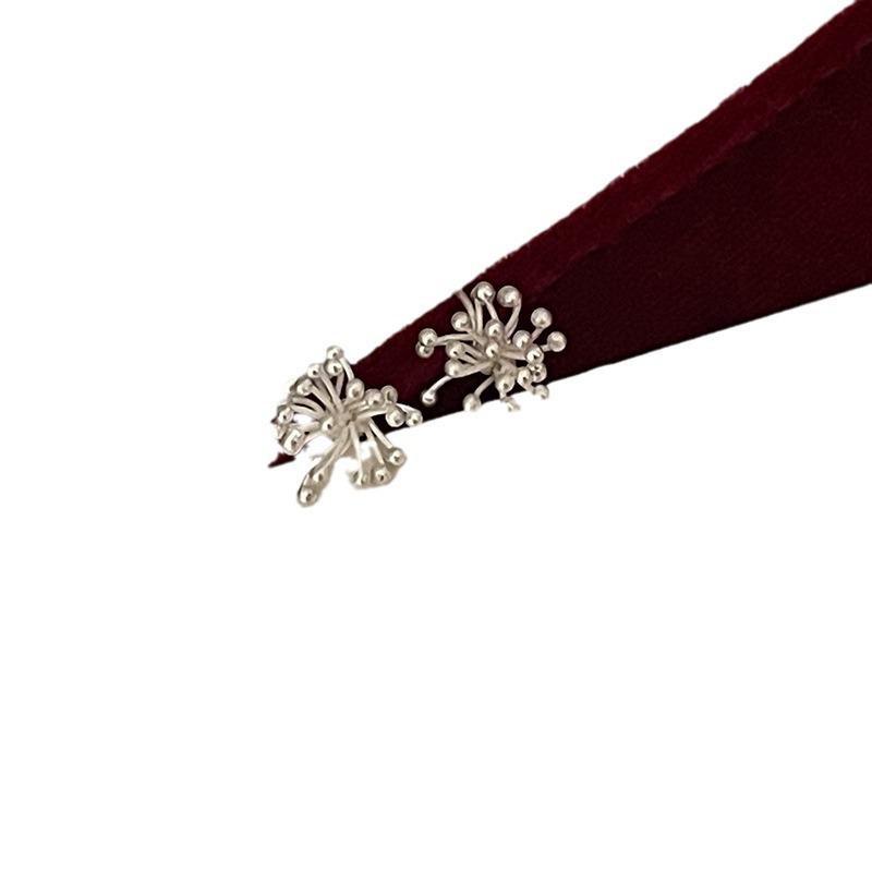 Exquisite Retro Hong Kong Firework Stud Earrings: Stylish, Trendy, and Versatile Accessories for Women