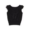 [JILL by JILL STUART] [Pre-order: Expected arrival: Late March - Early April] Ruffled Frill Knit