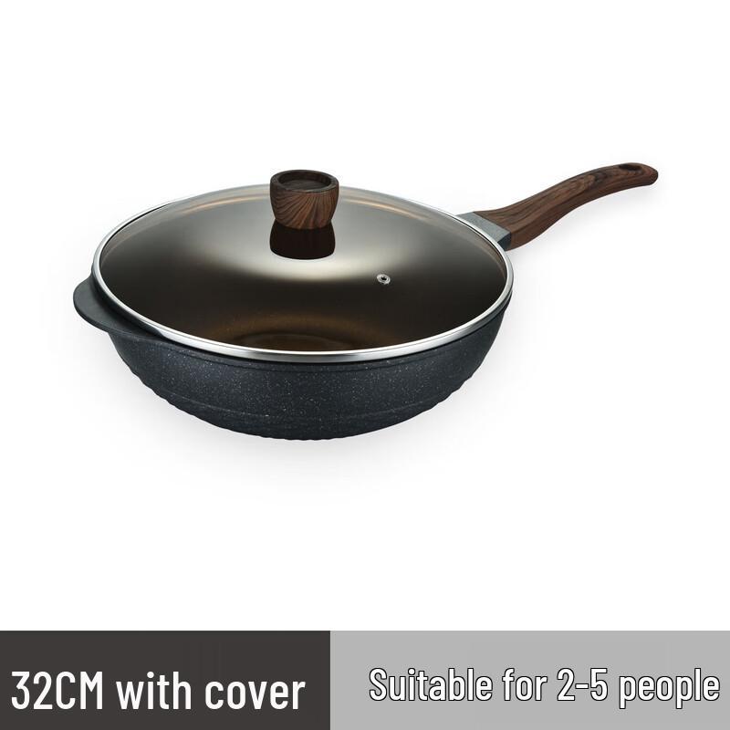 Uncle San s Maifan Stone Non-stick Wok Gift Set