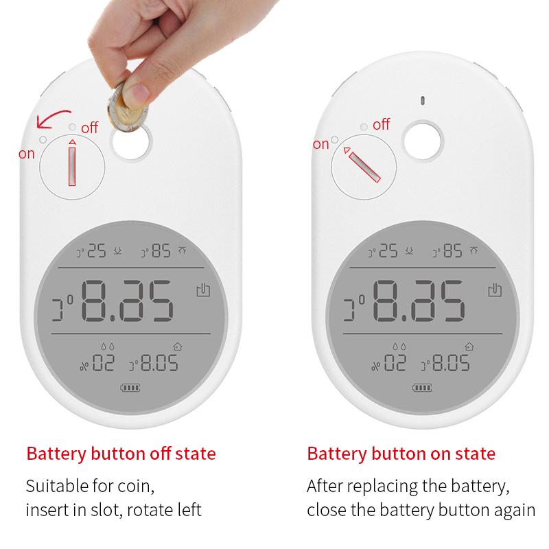 Aquarium Thermometer Electronic LCD Digital Fish Tank Temperature Measurement Fish Tank Temp Meter Aquarium Accessories