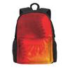 Blue Tie Dye Backpack Abstract Art Print Camping Backpacks Women Men Kawaii School Bags High Quality Breathable Rucksack