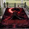 Custom Text Bleach Anime Pattern Floor Rug Soft Indoor Carpet Mat Living Room Bedroom