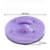 Home sports, magnet massage, twisting waist plate, abstention wheel, fitness equipment, fat shaking, waist twisting machine, yoga pedal