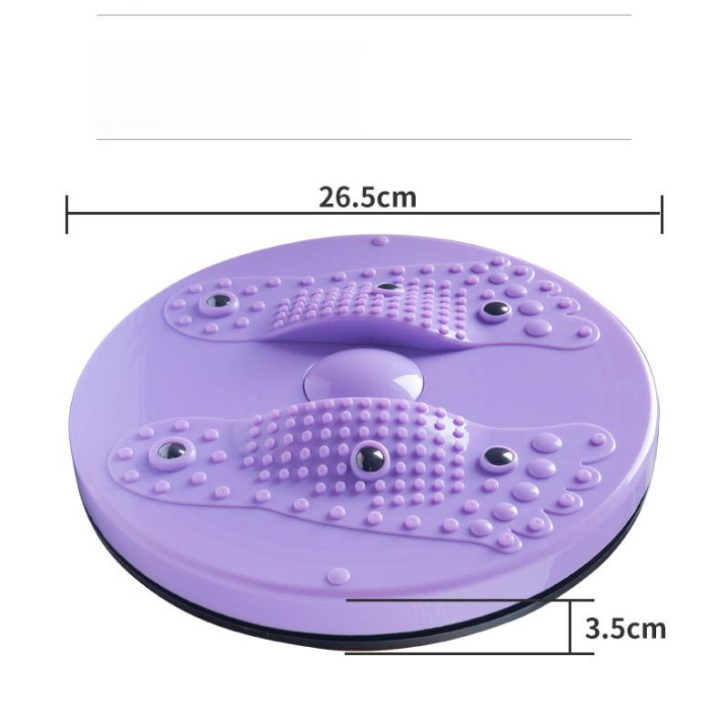 Home sports, magnet massage, twisting waist plate, abstention wheel, fitness equipment, fat shaking, waist twisting machine, yoga pedal
