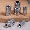 Adaptador de Soquete Conversor de Bits de Soquete com Haste Hexagonal Ferramenta Adaptadora de Conversão de Soquete de Impacto Instalar Substituir Ferramentas de Reparo