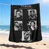 1pc K Pop, Cortis Outdoor Flannel Blanket, Soft,