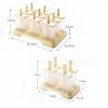 9/4hole Ice Cream Maker Plastic Homemade Ice Box DIY Ice-lolly Mold Kitchen Popsicle Making Gadgets Custom Ice Cube Machine