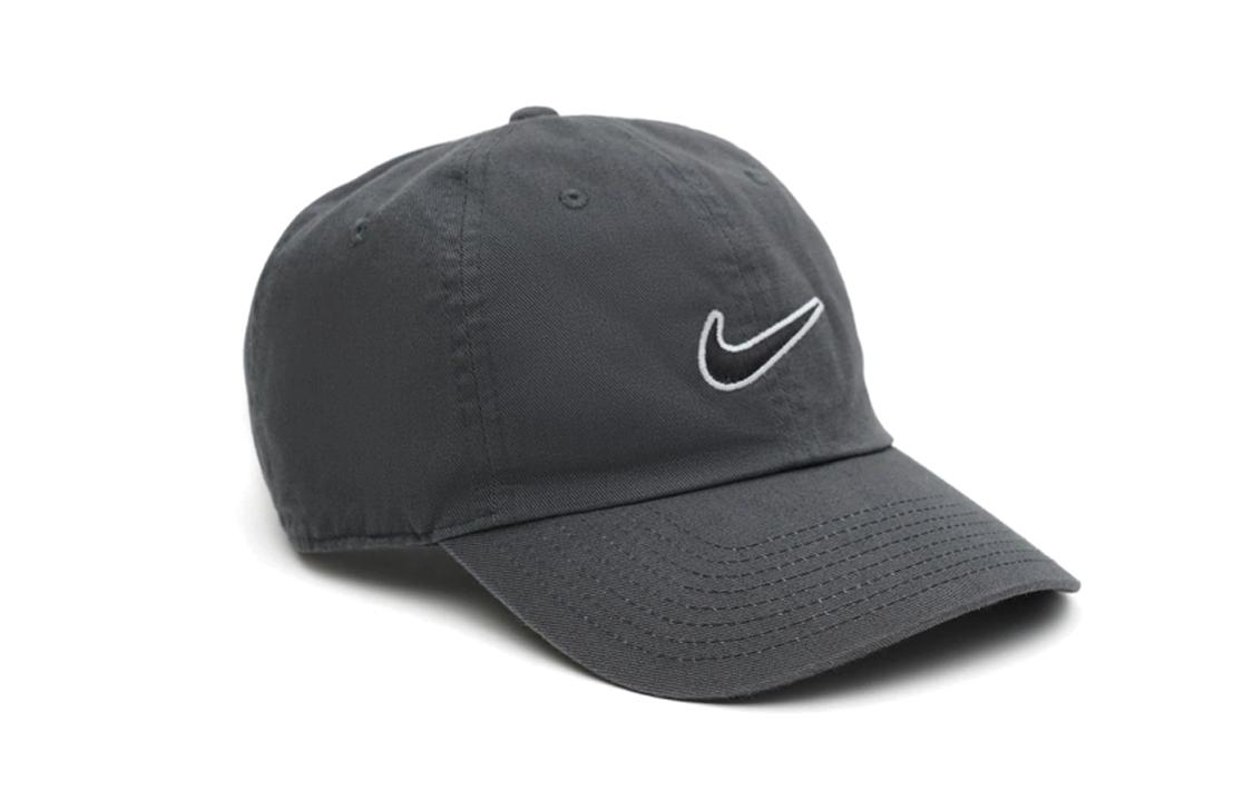 Nike Cotton Baseball Caps Unisex Gray 943091-060 F