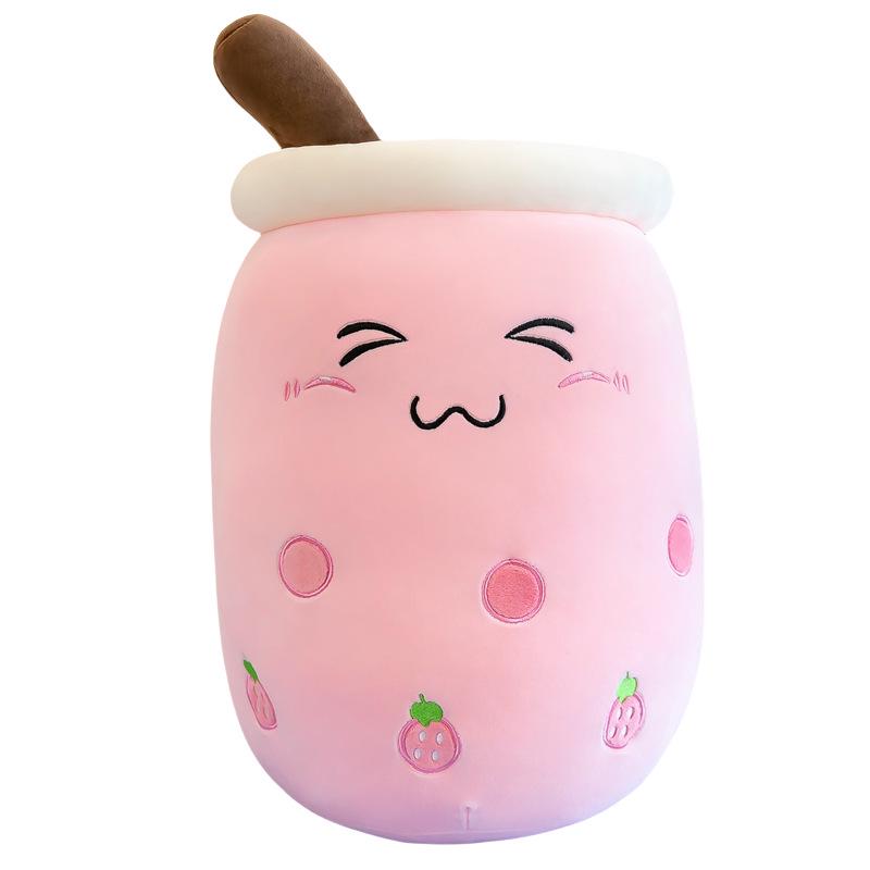 

Cute Milk Tea Plush Toy Doll Pillow - Children s Gift As shown