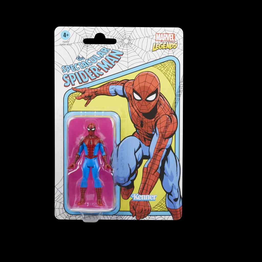 Marvel Legends Series Retro 375 Collection Spider-Man 3.75-inch Action Figure