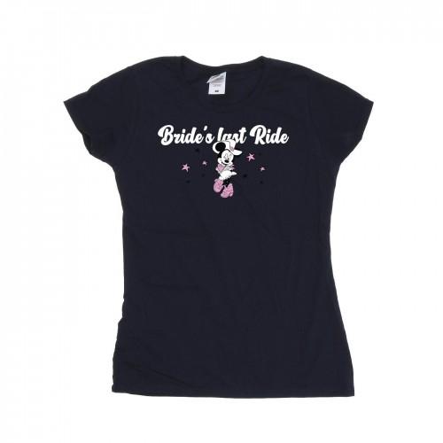 Disney Womens/Ladies BrideÂ´s Last Ride Minnie Mouse Cotton T-Shirt