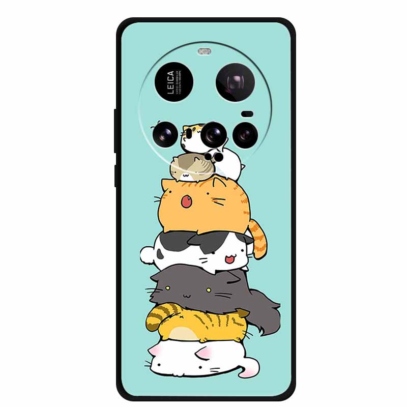 For Xiaomi 15 Ultra 5G Cases Bumper Black Silicone TPU Fashion Back Cover Cases For Xiaomi 15 Ultra 5G Protective Coque 15 Ultra
