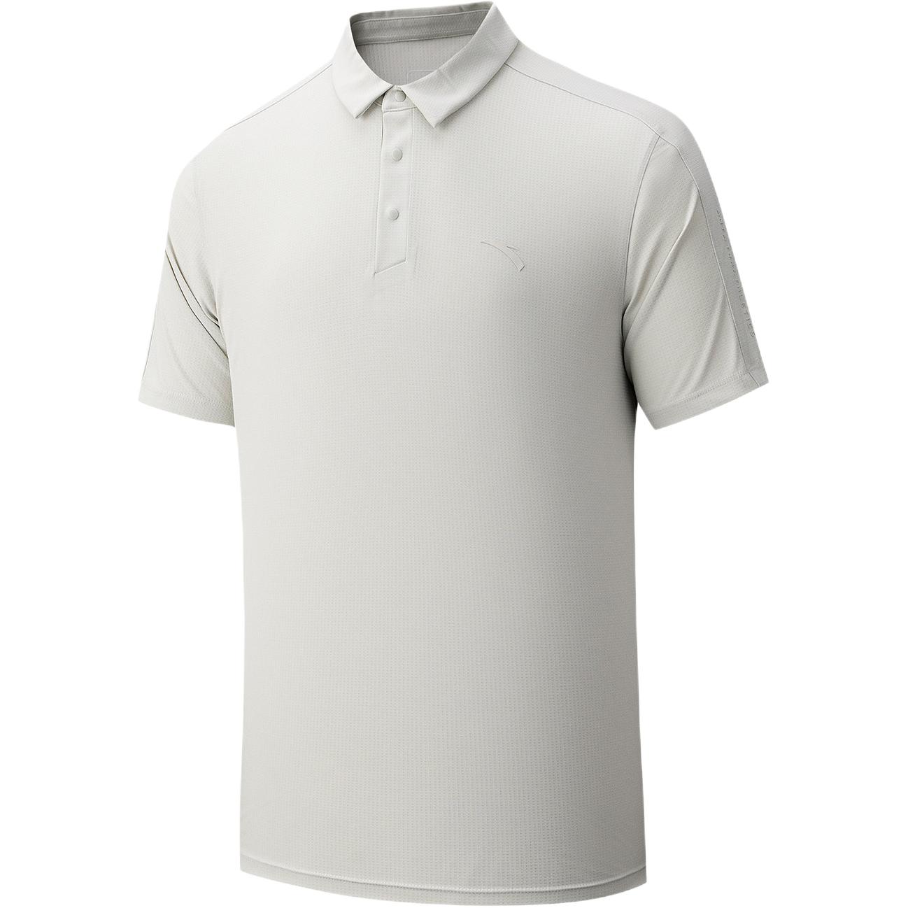 Anta Training Series Solid Color Simple Casual Versatile Short Sleeve Polo Shirt Men tops 152627127-1 M