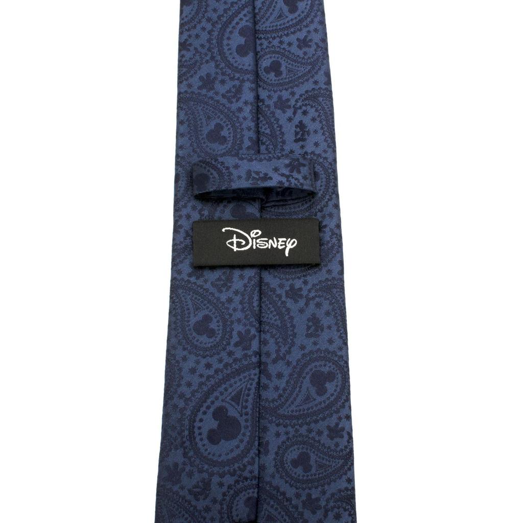 Cufflinks Mickey Mouse Navy Paisley Tie (dn-mps-bl-tr)
