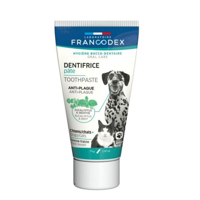 Dentifrice Pâte Pour Chiens et Chats Tube de 70g - Francodex