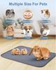 Guinea Pig Cage Lining Washable Guinea Pig Skin Pad Reusable and Non Slip Urinary Pad for Guinea Pig Cat Dog Bed Small Animal