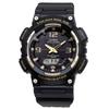 [Casio] AQ-S810 Series Tough Solar Analog-Digital Quartz Watch (Black X Gold AQ-S810W-1A3V)