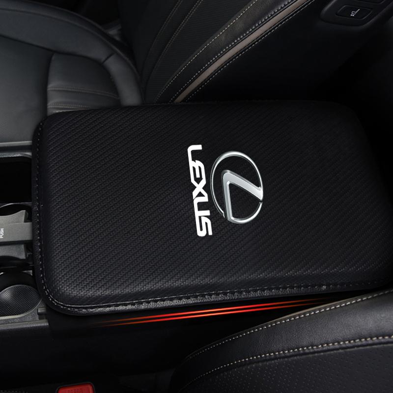 Car Armrest Box Pad Protection Elbow Rest Cushion Console Cover For Lexus IS250 IS200 CT200h GS300 LS430 RX450h LX570 IS300 ES RX LS