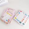 Ins Style Korean Version of Patchwork Sticky Notes Sub Packed Cute Cups Korean Salt Handbook Material Decorative Sticky Book