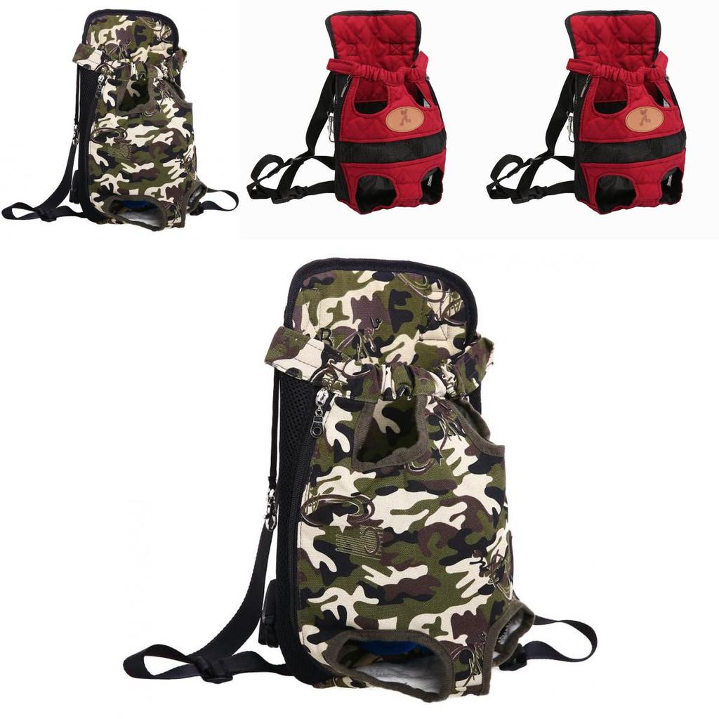 Oxford Cloth Dog Chest Shoulder Bag Pet Travel Backpack For Small Dogs