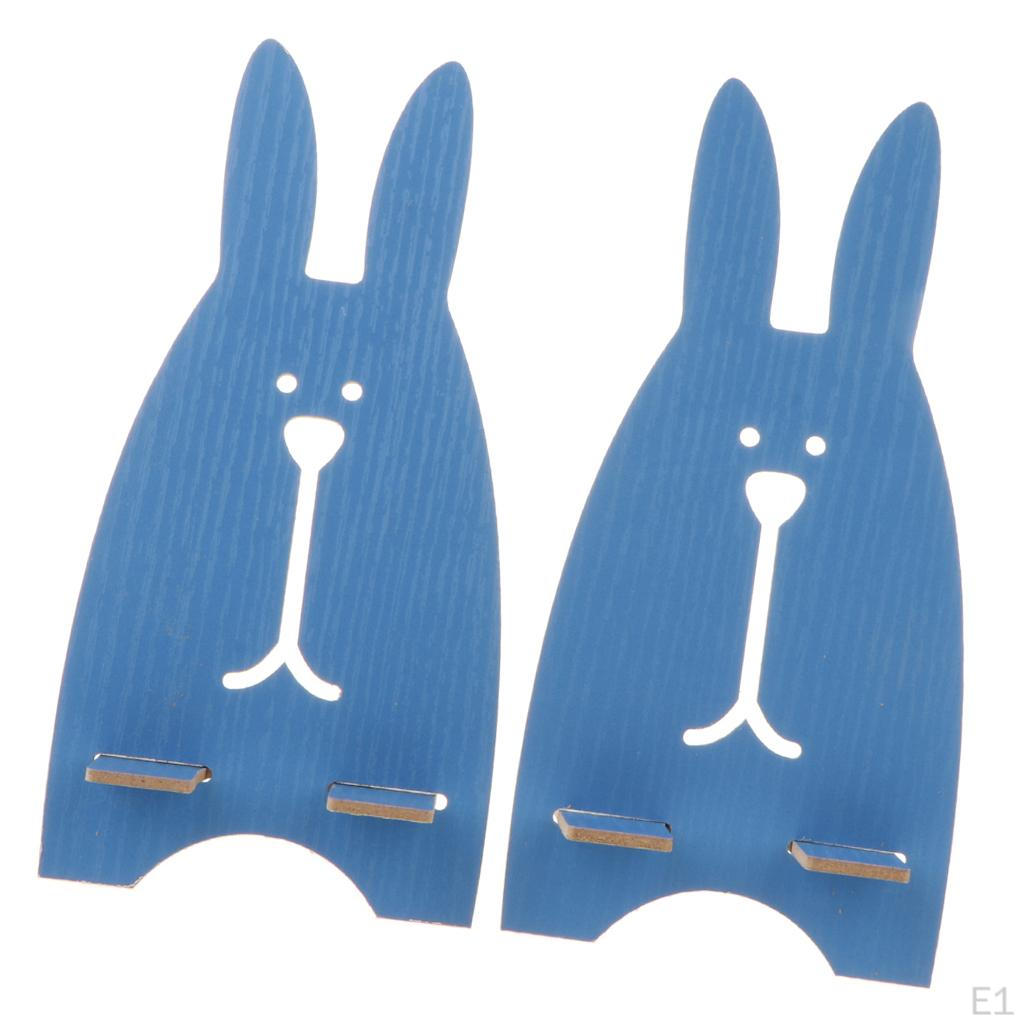 Cute Rabbit Wooden Phone Stand Mount Desk Holder For