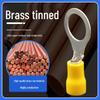 Pre-insulated RV Series Cold Press Copper Ring Terminals