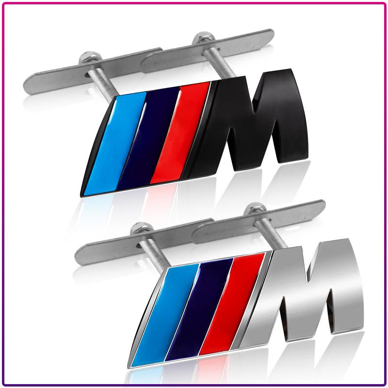 1 Pezzo Distintivo Logo Auto Griglia Anteriore Bagagliaio Decorazione Adesivo Accessori Per BMW E34 E46 E39 E38 E90 E60 E36 F30 F30 F10 E92 E38 E91 G30 G38 M3 M5