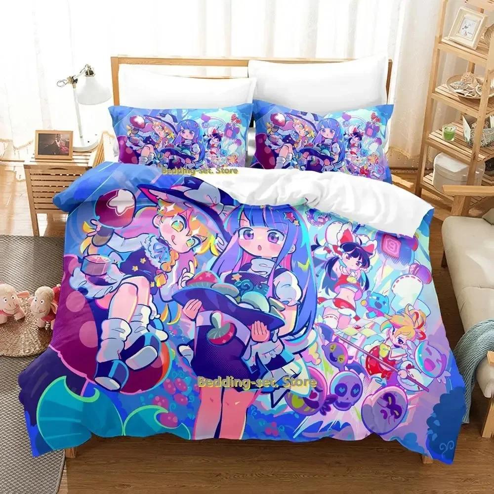 Fashion Music Game Muse Dash Beding Set Printed Bed Linen Set With Pilowcase Soft Duvet Cover Soft Single Double Quen Super King-Sized Dimensionsd
