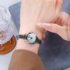 GEDI Vintage Watch Woman Fashion Microfiber Leather Strap Quartz Watches Waterproof Elegant Temperament Niche Women Gifts