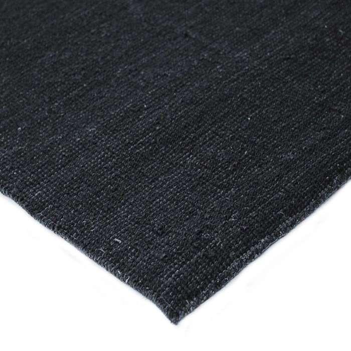 Blue-grey Wool and Cotton Rug 160x230