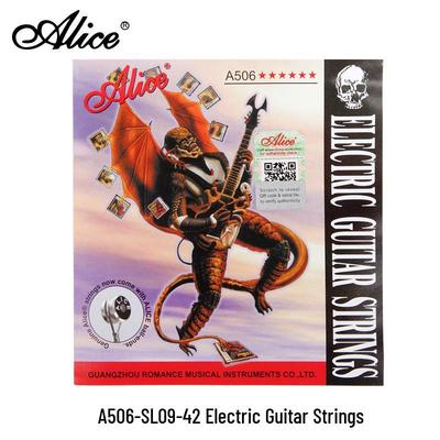 Alice A506-SL Elektrische Gitarrensaiten 009-042 Satz - Übungs Großpackung Einzelne Saiten