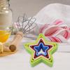 1Set, Star Shaped Cookie Cutters, Plastic Pastry Cutter, Pentagram Biscuit Molds, Baking Tools, Kitchen Accessories