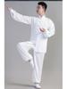 Men's and Women's Bamboo Linen Tai Chi Suit - Long Sleeve Morning Exercise and Performance Wear