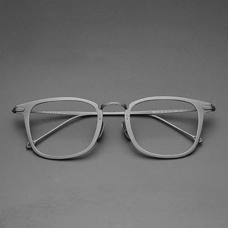 Retro håndverksbriller, ultralett metallstil, forskjellige firkantede rammer, Wenles samme anti-blått lysmateriale brilleinnfatninger