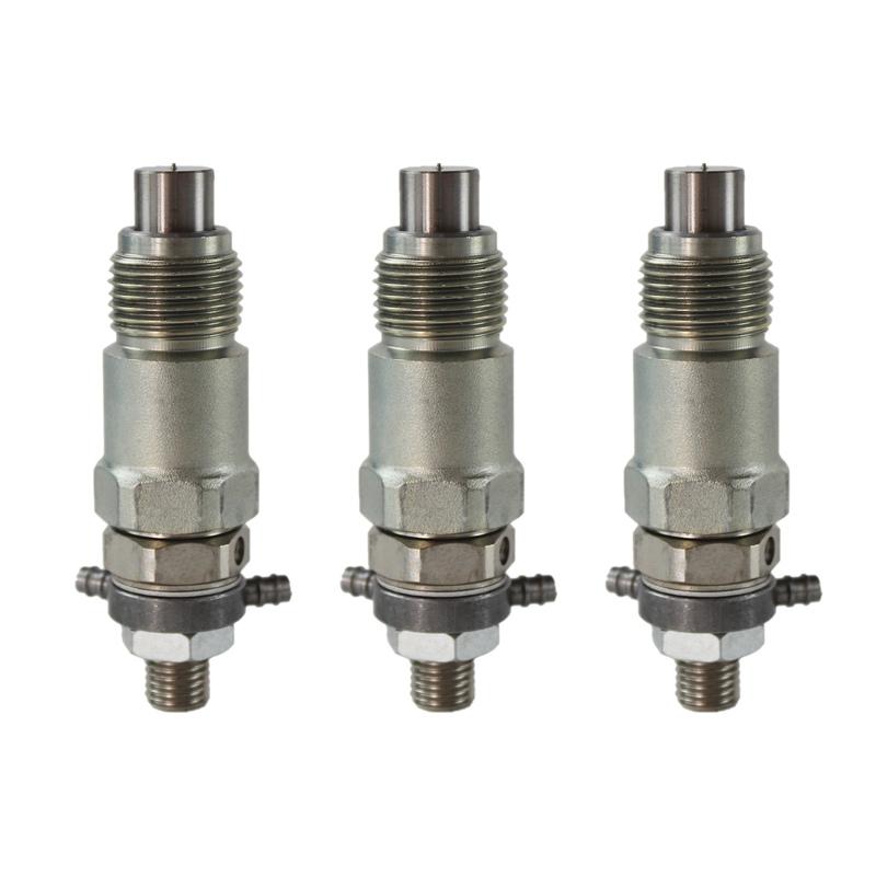 3x Conjunto de Inyector de Combustible para Motor Kubota D750 D850 D950 D1302 D1402 V1702 V1902 15271-53020 70000-65209 15221-53020