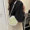 This year, the popular small bag 2025 new Korean version of fashion women's bags, foreign versatile chain bags, messenger bags, small round bags