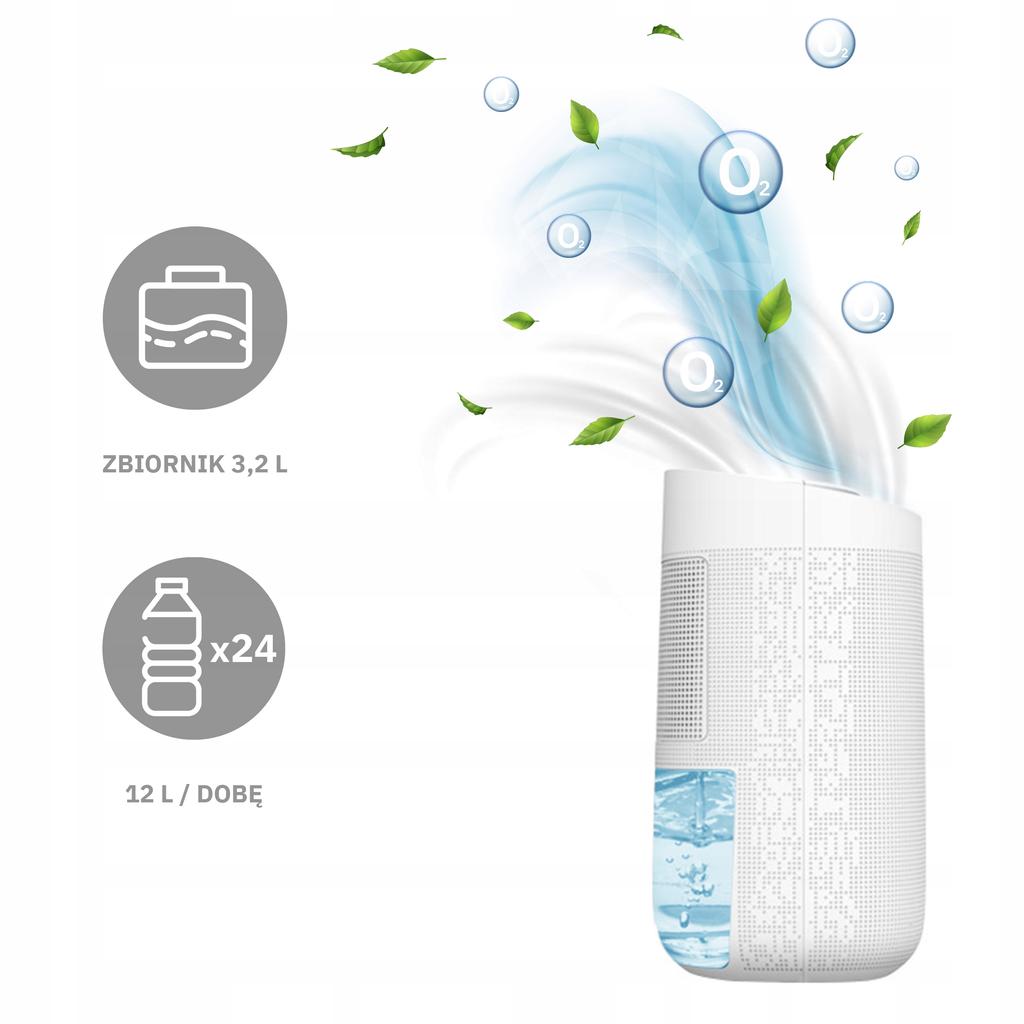 WiFi Timer Dehumidifier 12l/24h Webber DEC500 Moisture Absorber