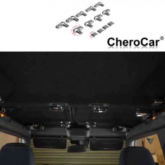 13Pcs Hardtop Roof Disassembly Switch Cover Trim Full Kit for Ford Bronco +