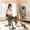 Leg Stretcher Hip Abductor Machine Glute Machine & Exercise Equipment with Resistance Band Adductor for Women Men 360 Degree Adjustable Pads Ultra