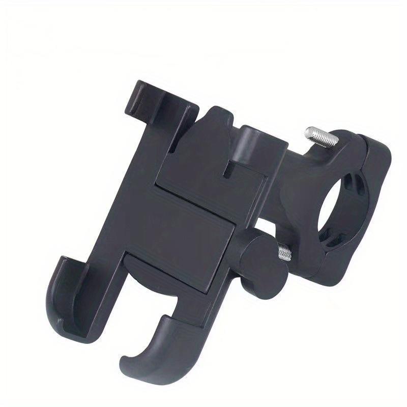 1Pc Aluminum Alloy Shock-absorbing Riding Equipment Bicycle Phone Holder Electric Bike Motorcycle Phone Clip