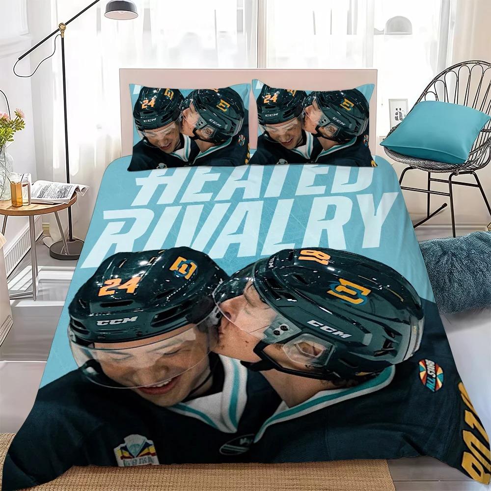 

Heated Rivalry Moive Bedding Set Heated Rivalry Moive Duvet Cover Double Twin Full Queen King Adult Kids Bedclothes Quilt Cover 135x200cm