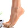 European and American Jewelry, Simple Five-pointed Star Round Bead Double-layer Foot Decoration, Fashionable Personalized Trend Beach Anklet