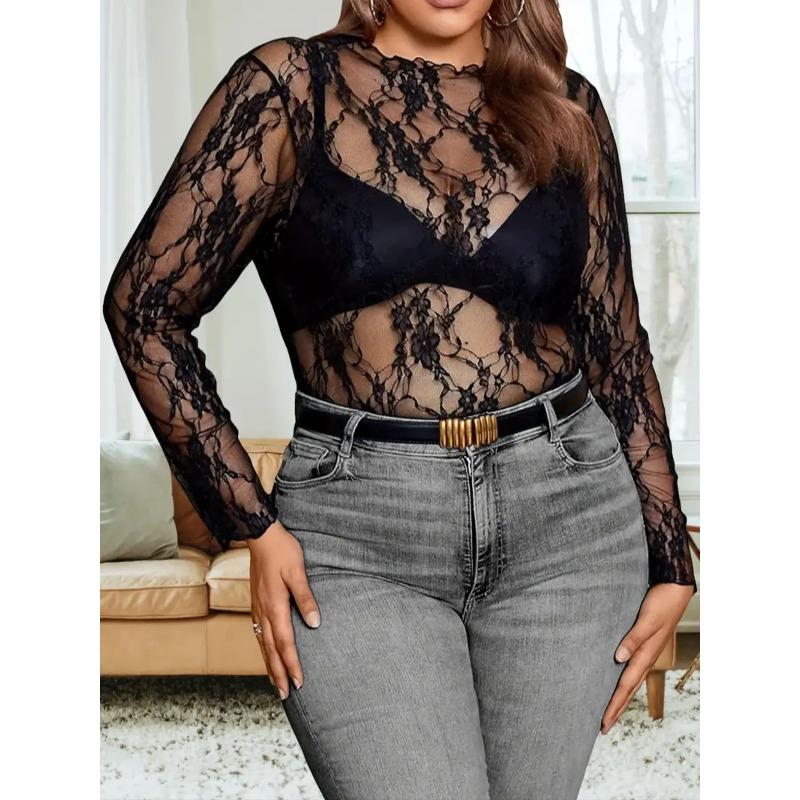 JKASHDK Women's Fashion Casual Spring Autumn Solid Color Print Long Sleeve O-Neck Blouses & Shirts