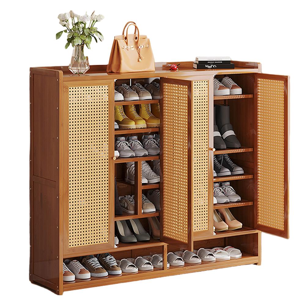 Premium Customized Entryway Shoe Cabinet Up To 36-40 Pairs Shoe Organizer Shelves Bookcase Shoes Cabinet Furniture For Home