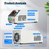 2.4-inch Color Screen DC Charging and Discharging Integrated Electronic Load Tester Battery Charging Discharging Capacity Test
