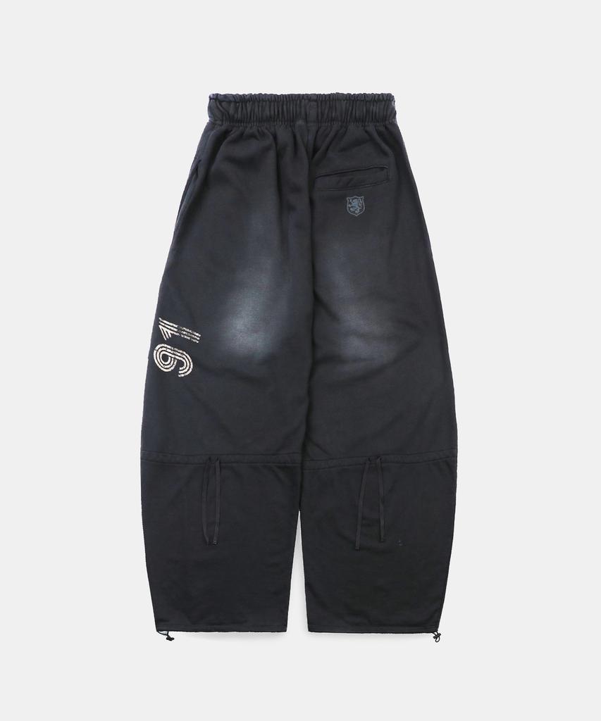 BADBLOOD Sun Faded 2 Jogger - Black