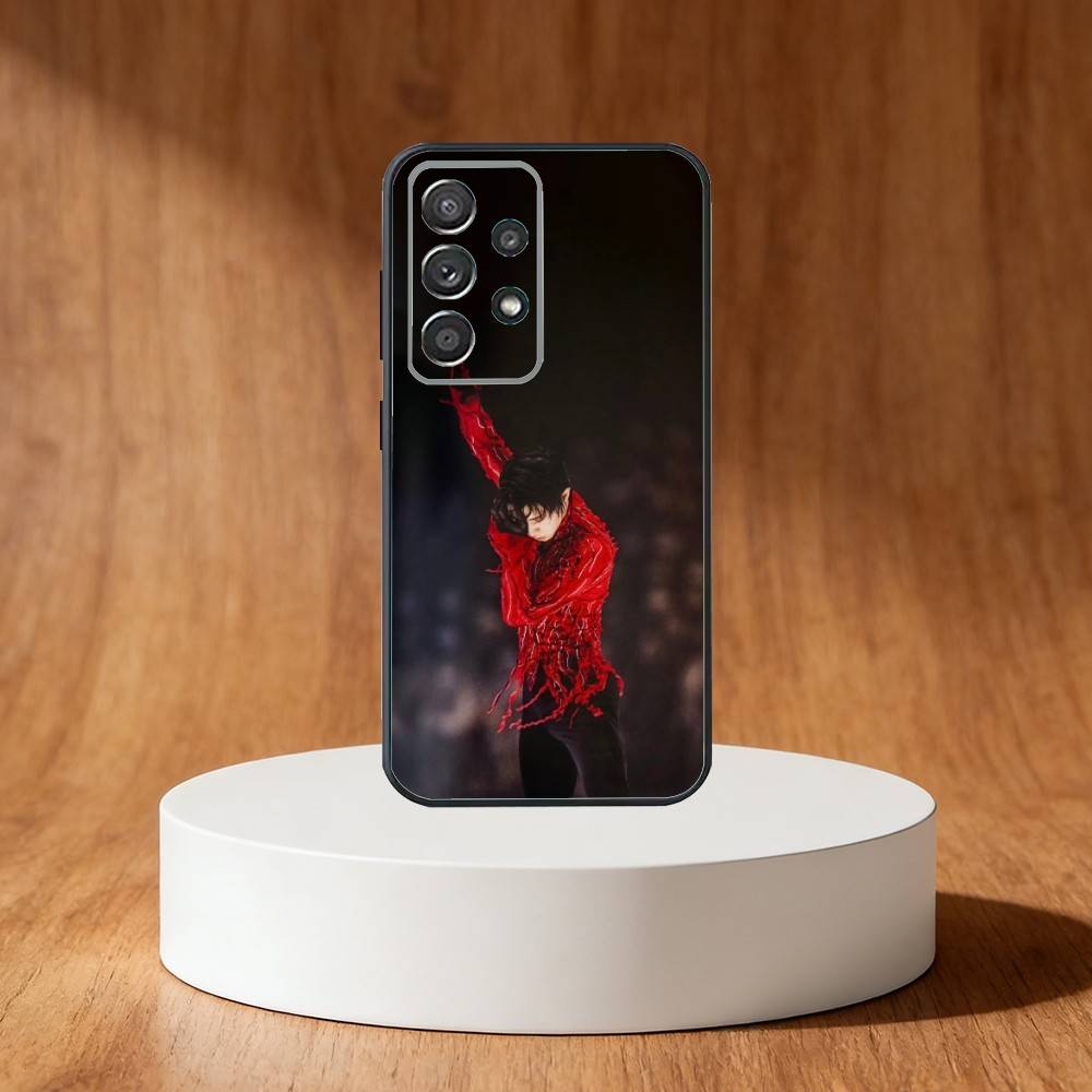 4A Jump L-Legend Hanyu Yuzuru Phone Case For Samsung S25,S24,S21,S22,S23,S30,Ultra,S20,Plus,Fe,Note,10,9,5G Black Cover