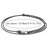 Adjustable Braided Waxed Cord Bracelet Vintage Inspired Design With Copper Clasp Jewelry For Women Men Daily Wear
