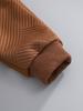 Boys' Long Sleeve Solid Sweatshirt & Pants Set - Autumn/Winter Sportswear